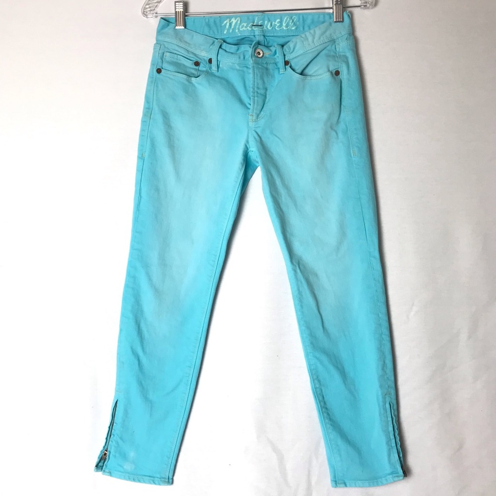 MADEWELL // Blue Jeans w/ Zipper Ankles